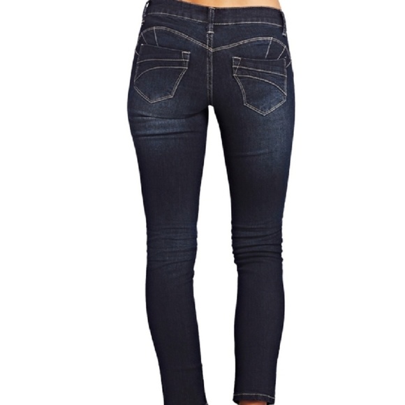 wet seal blue asphalt jeans
